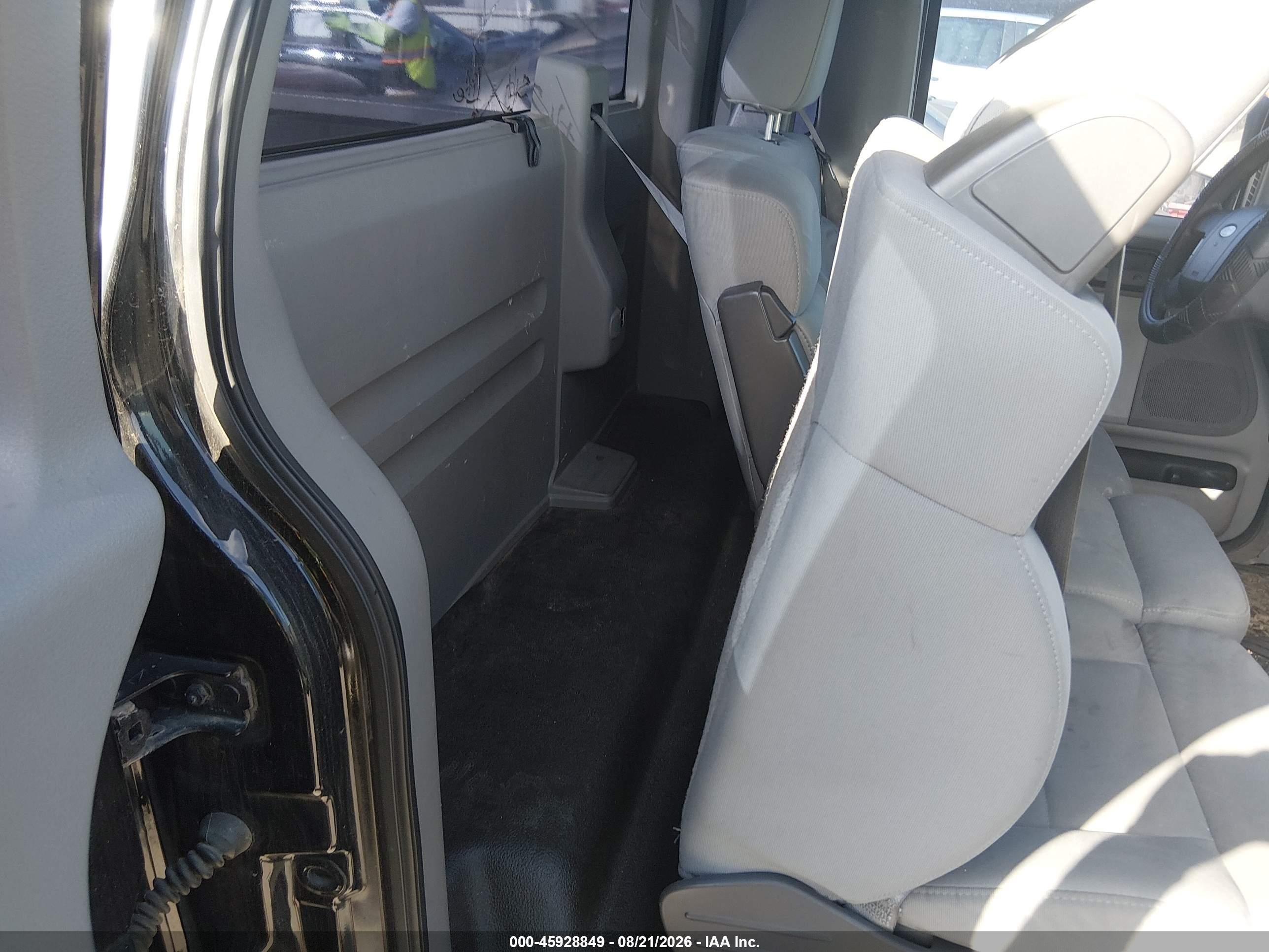 2008 Ford F-150 Stx/xl/xlt Black vin: 1FTRF12288KE71078