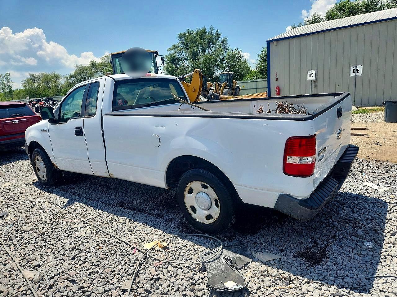 2006 Ford F150 White vin: 1FTRF12296NA71946