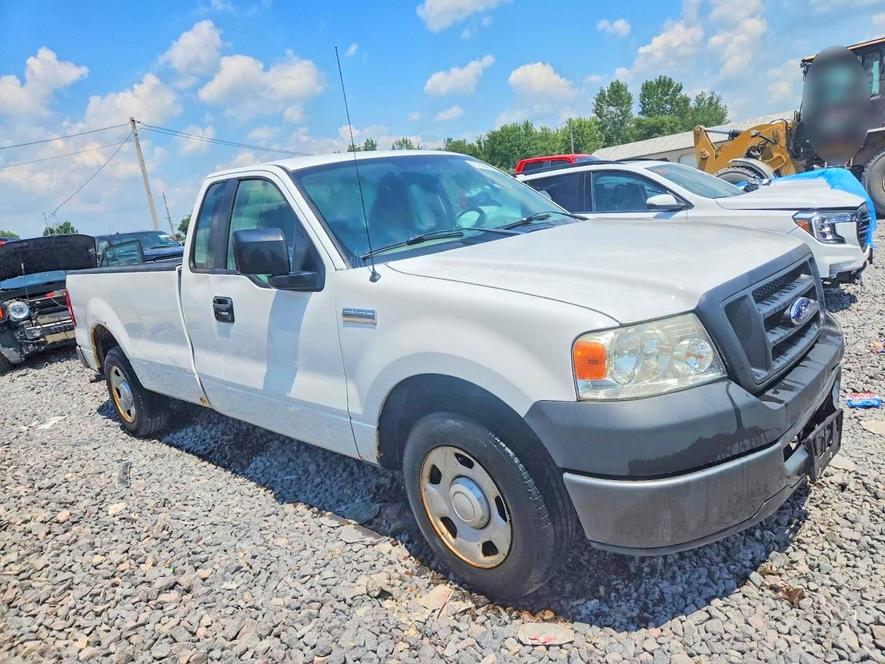 2006 Ford F150 White vin: 1FTRF12296NA71946