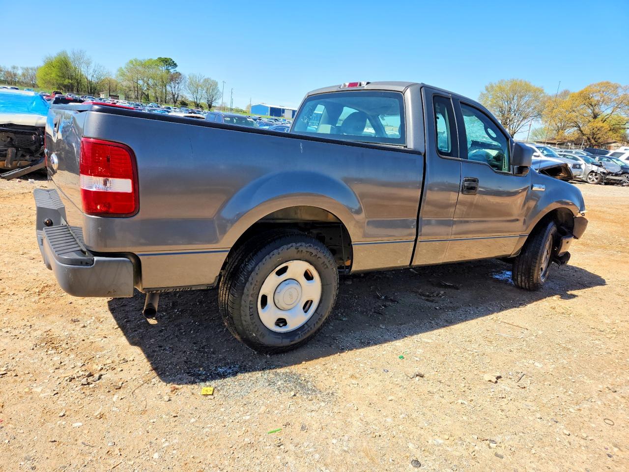 2006 Ford F150 Gray vin: 1FTRF12296NB36763