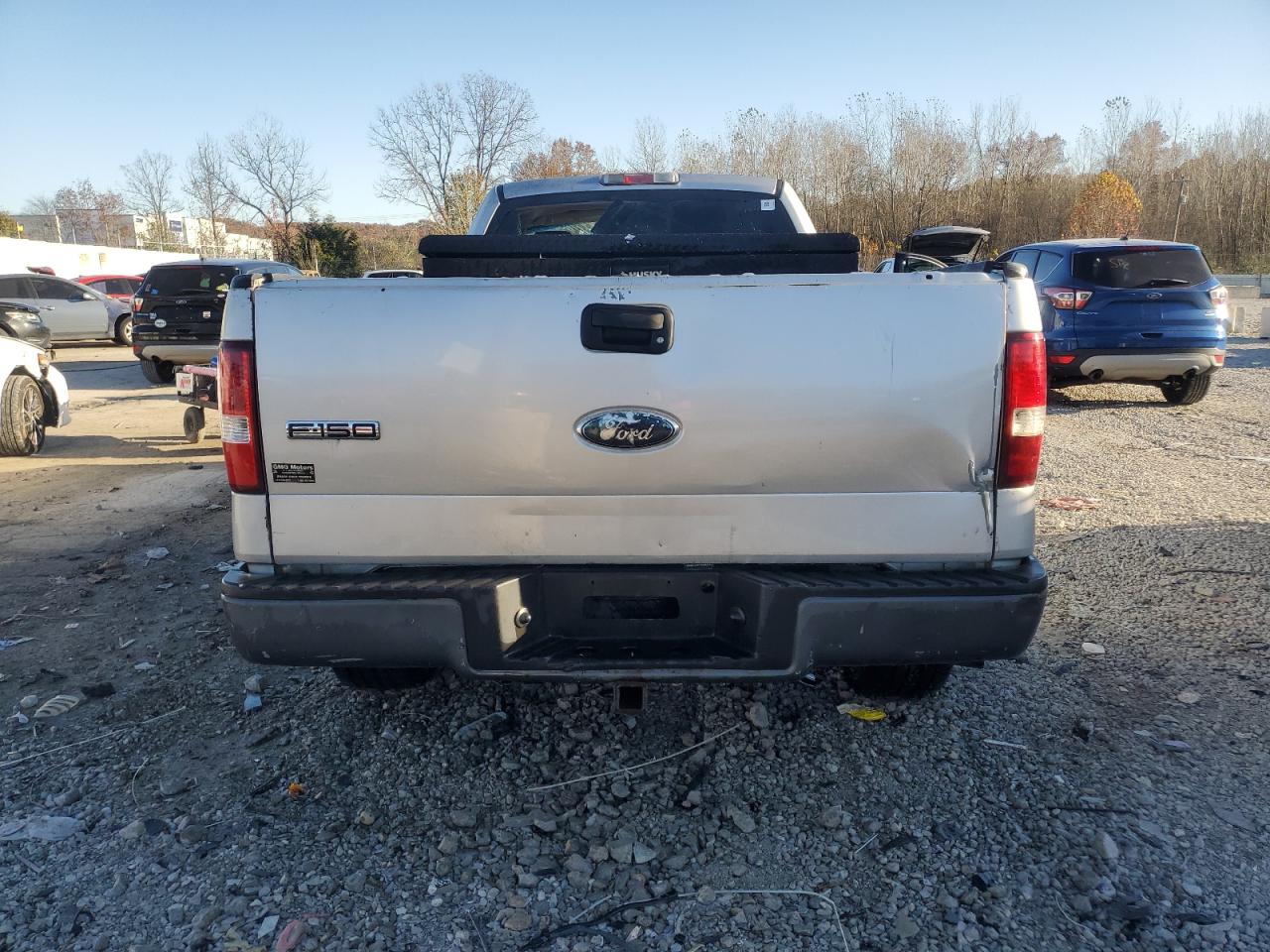 2006 Ford F150 Silver vin: 1FTRF12296NB45365