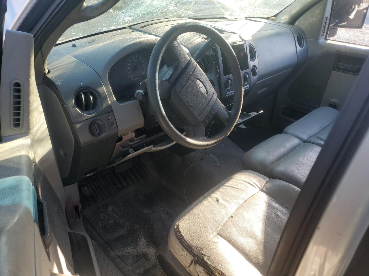 2006 Ford F150 Silver vin: 1FTRF12296NB45365