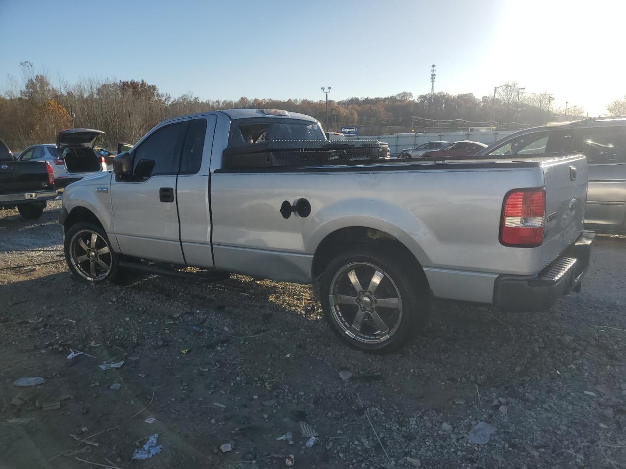 2006 Ford F150 Silver vin: 1FTRF12296NB45365