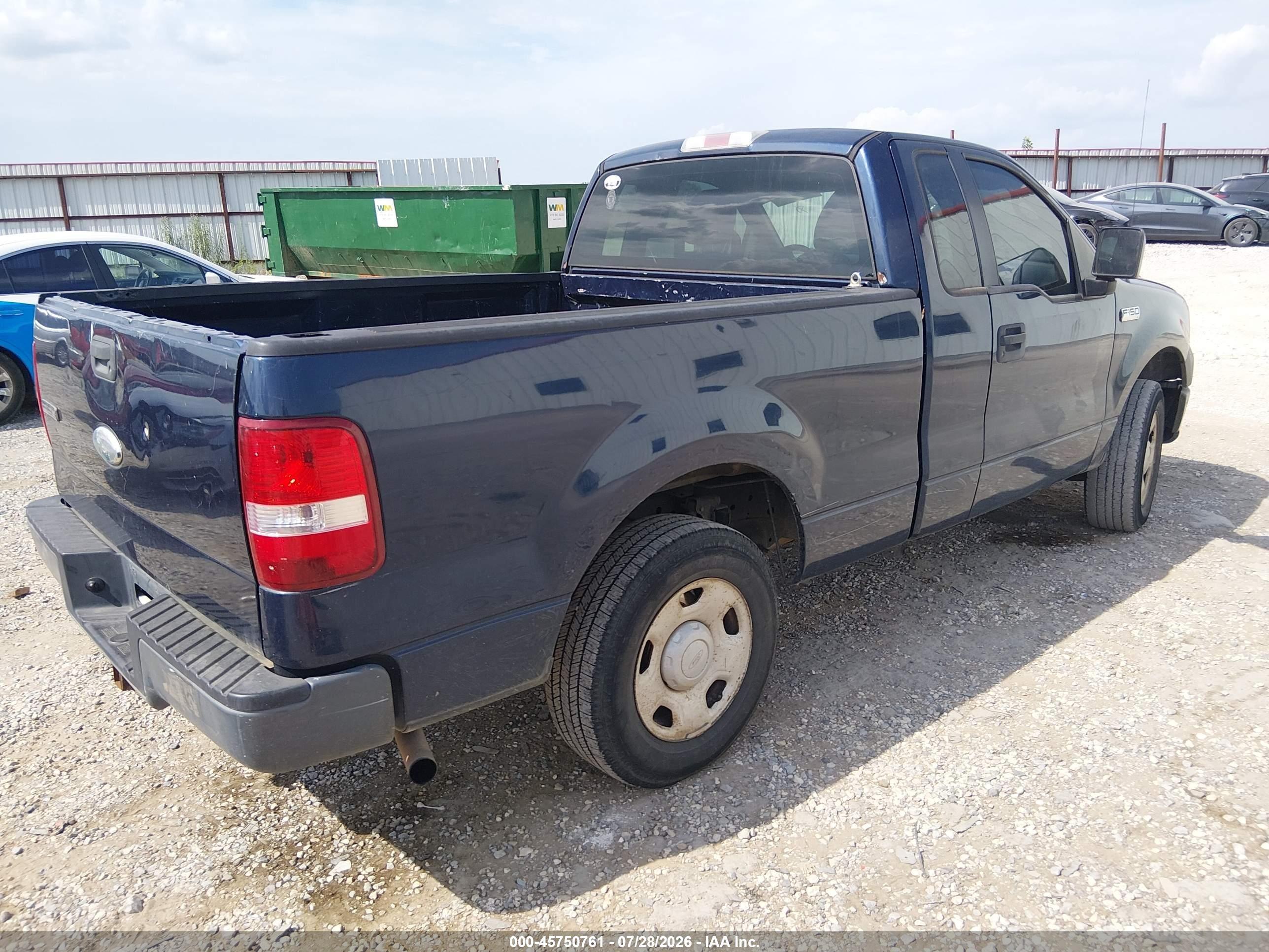 2006 Ford F-150 Stx/xl/xlt Dark Blue vin: 1FTRF12296NB74980