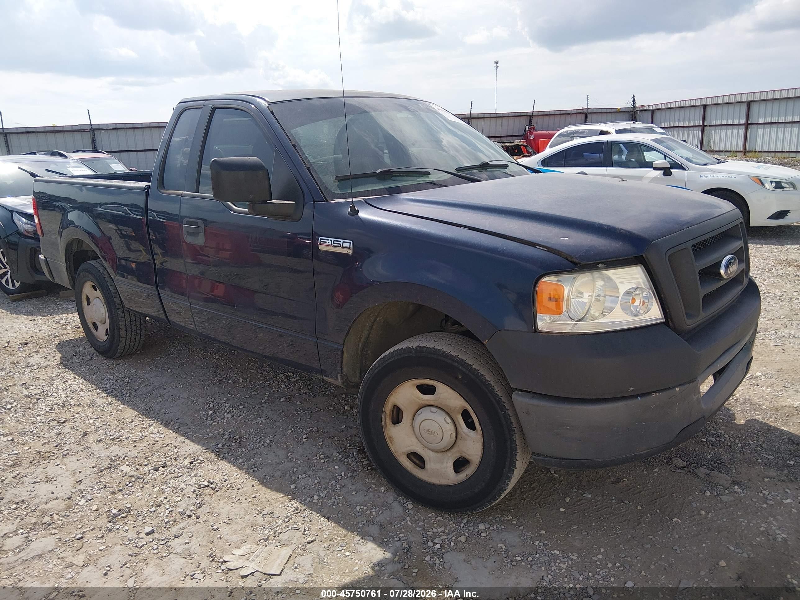 2006 Ford F-150 Stx/xl/xlt Dark Blue vin: 1FTRF12296NB74980