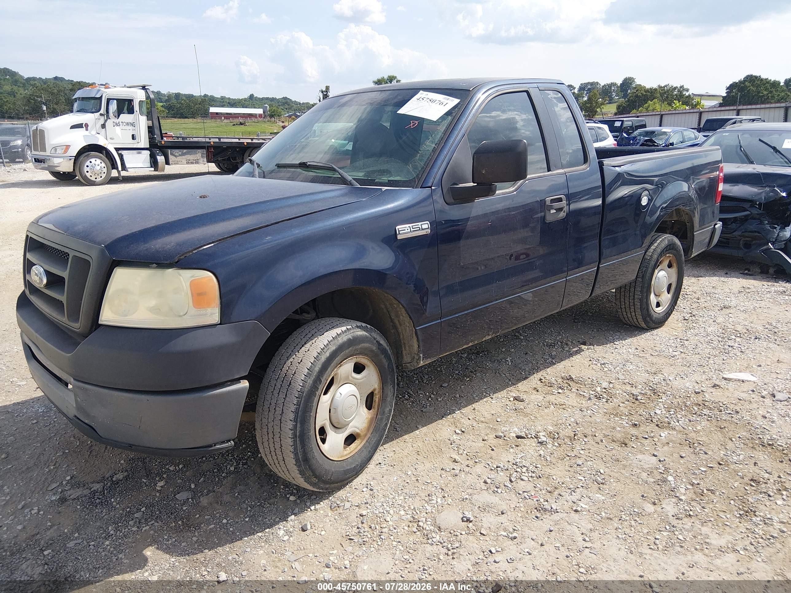 2006 Ford F-150 Stx/xl/xlt Dark Blue vin: 1FTRF12296NB74980