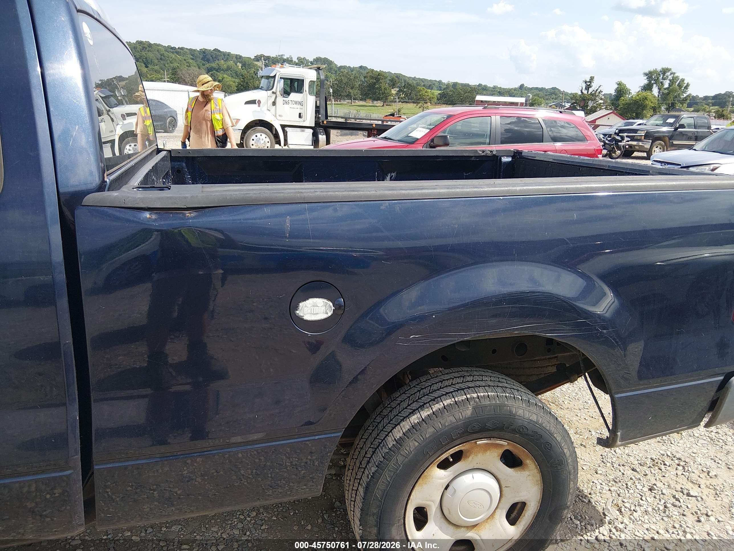 2006 Ford F-150 Stx/xl/xlt Dark Blue vin: 1FTRF12296NB74980