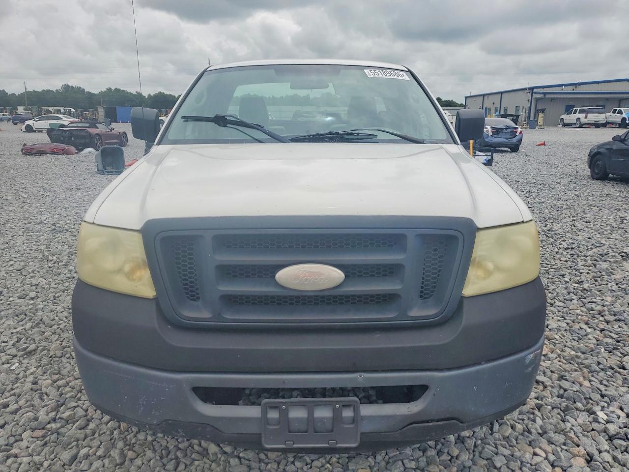 2007 Ford F150 White vin: 1FTRF12297KC15935