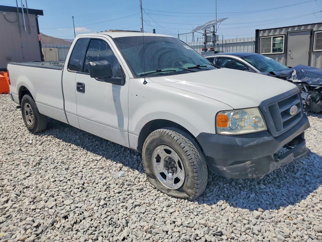 2007 Ford F150 White vin: 1FTRF12297KD44869