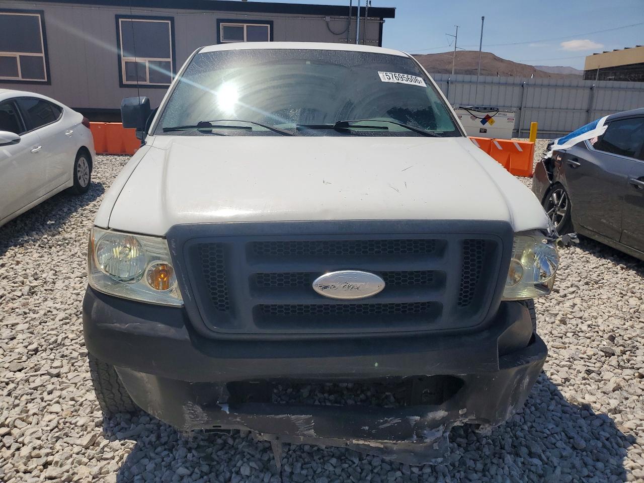2007 Ford F150 White vin: 1FTRF12297KD44869