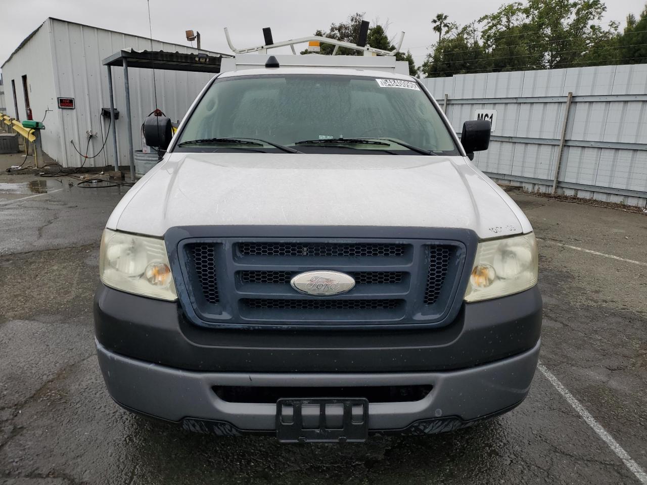 2008 Ford F150 Белый vin: 1FTRF12298KB87670 Damage: Left Head Lamp, Faded, Acceptable
