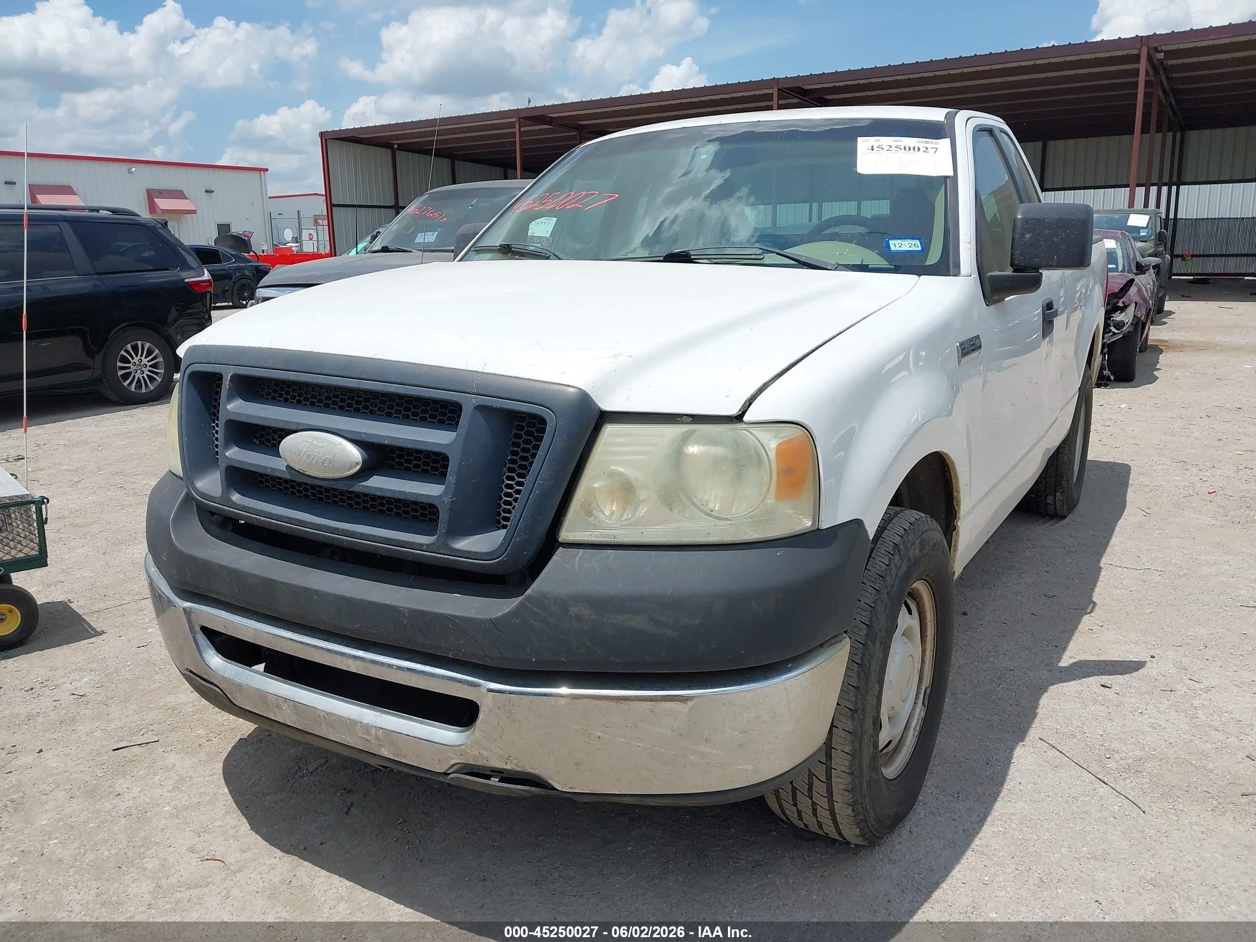 2008 Ford F-150 Stx/xl/xlt White vin: 1FTRF12298KC57314