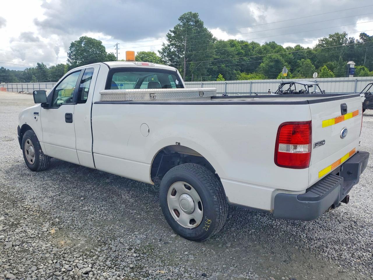 2008 Ford F150 Xl White vin: 1FTRF12298KD52519