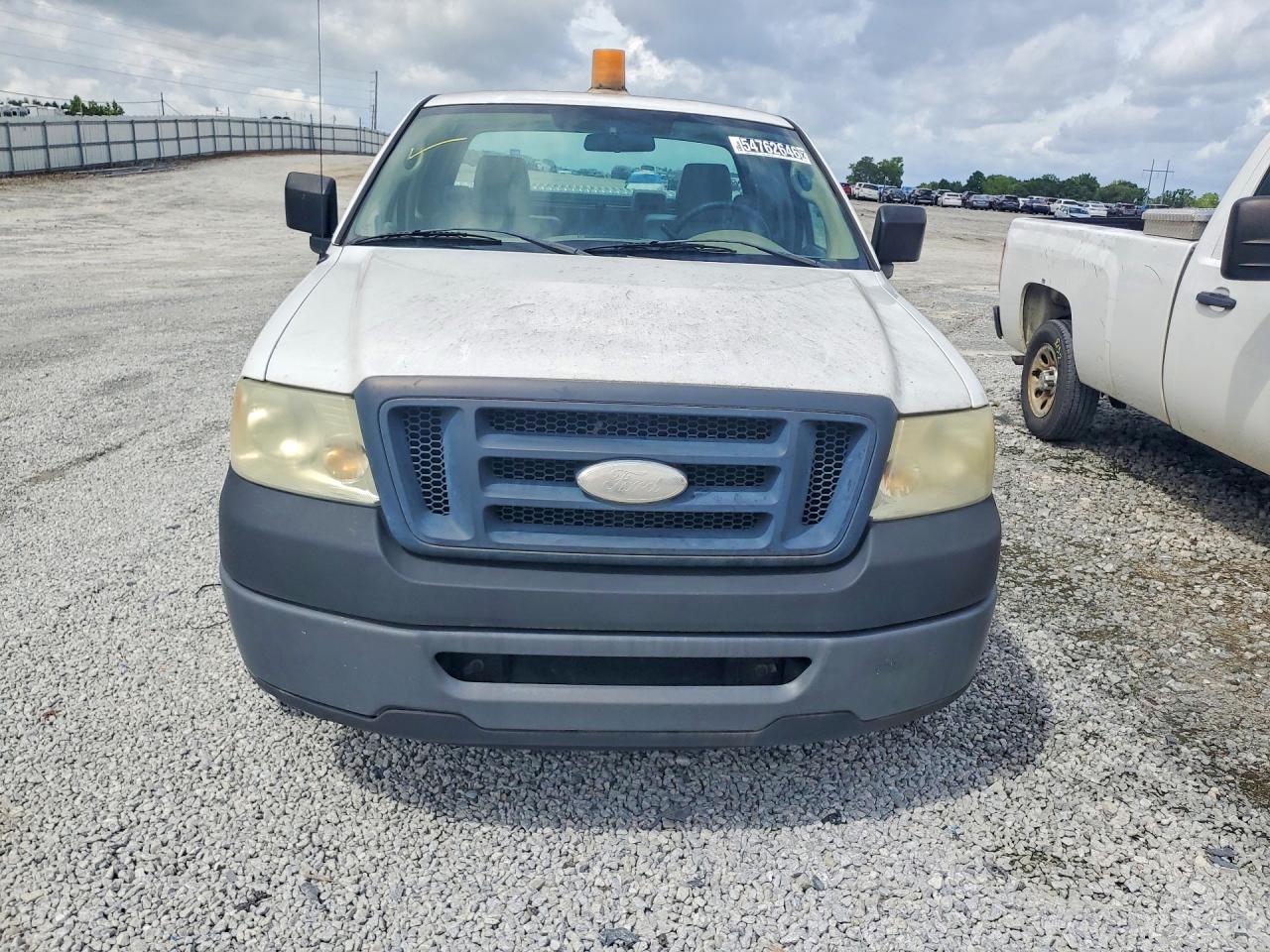 2008 Ford F150 Xl White vin: 1FTRF12298KD52519