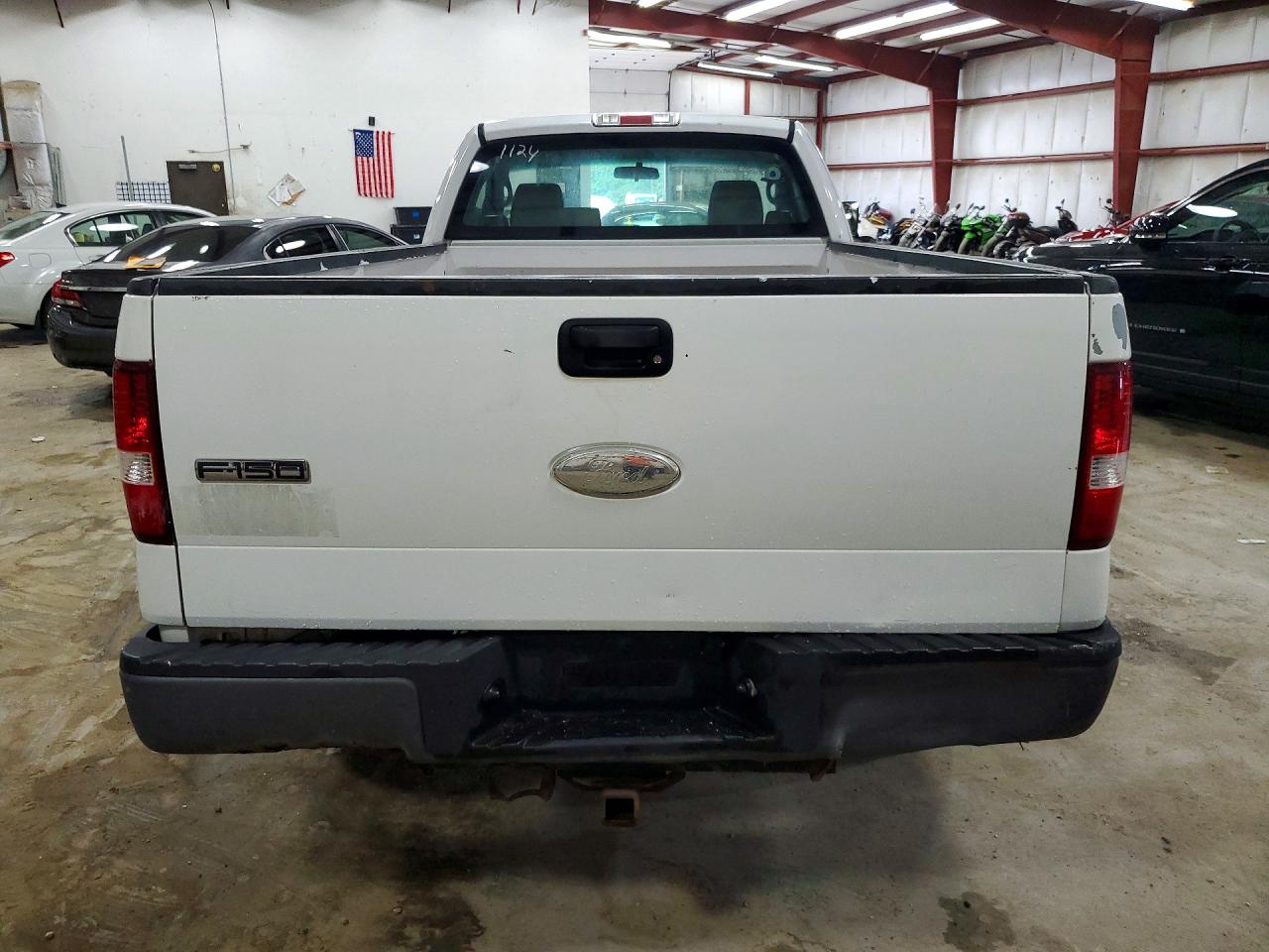 2008 Ford F150 White vin: 1FTRF12298KD59986