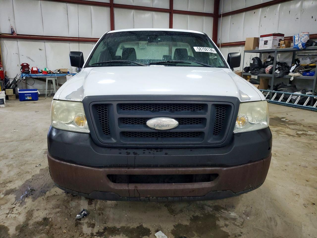 2008 Ford F150 White vin: 1FTRF12298KD59986