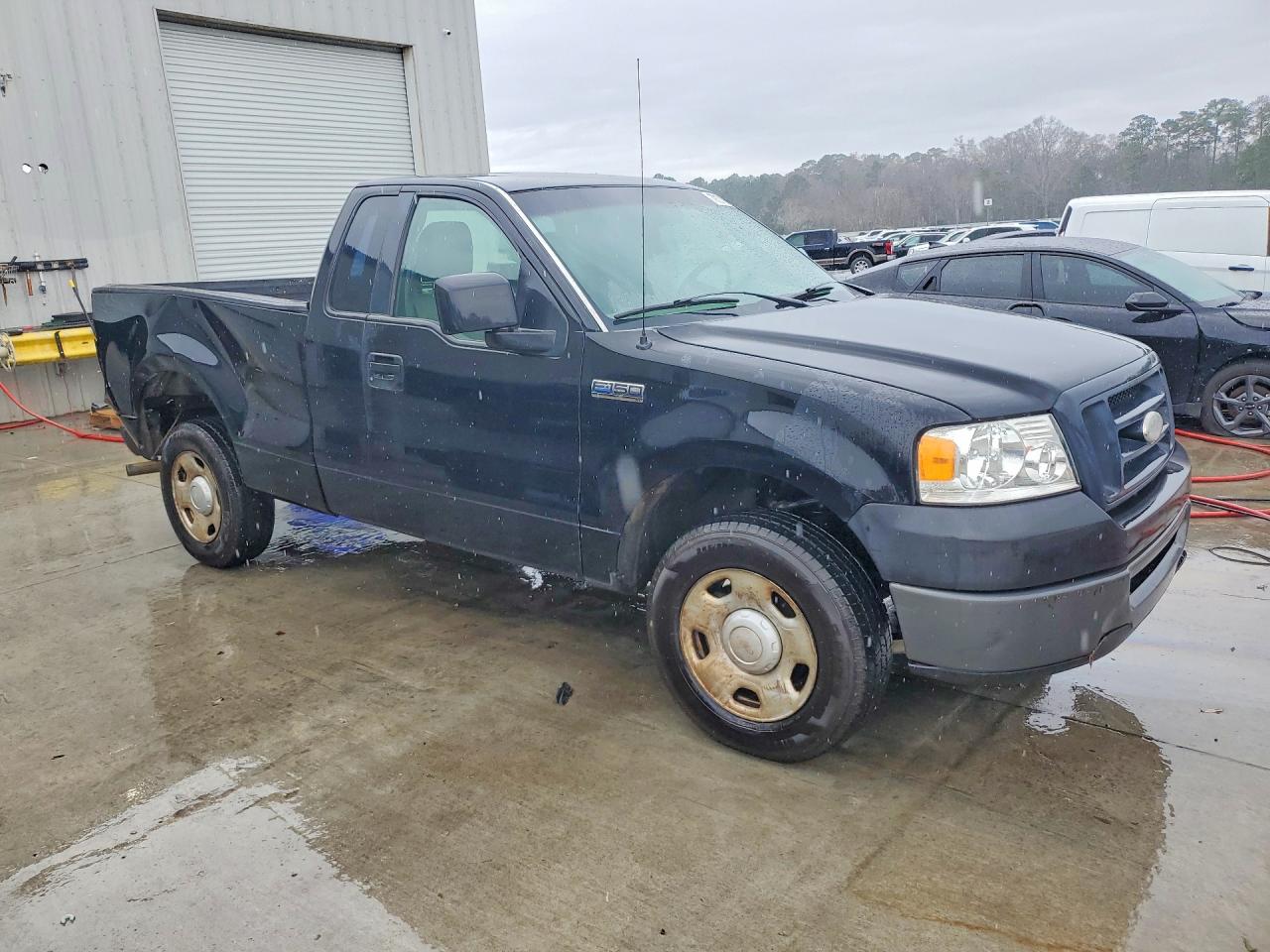 2008 Ford F150 Black vin: 1FTRF12298KD94883