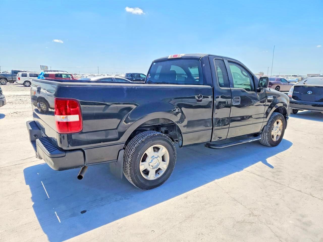 2008 Ford F150 Black vin: 1FTRF12298KE92070