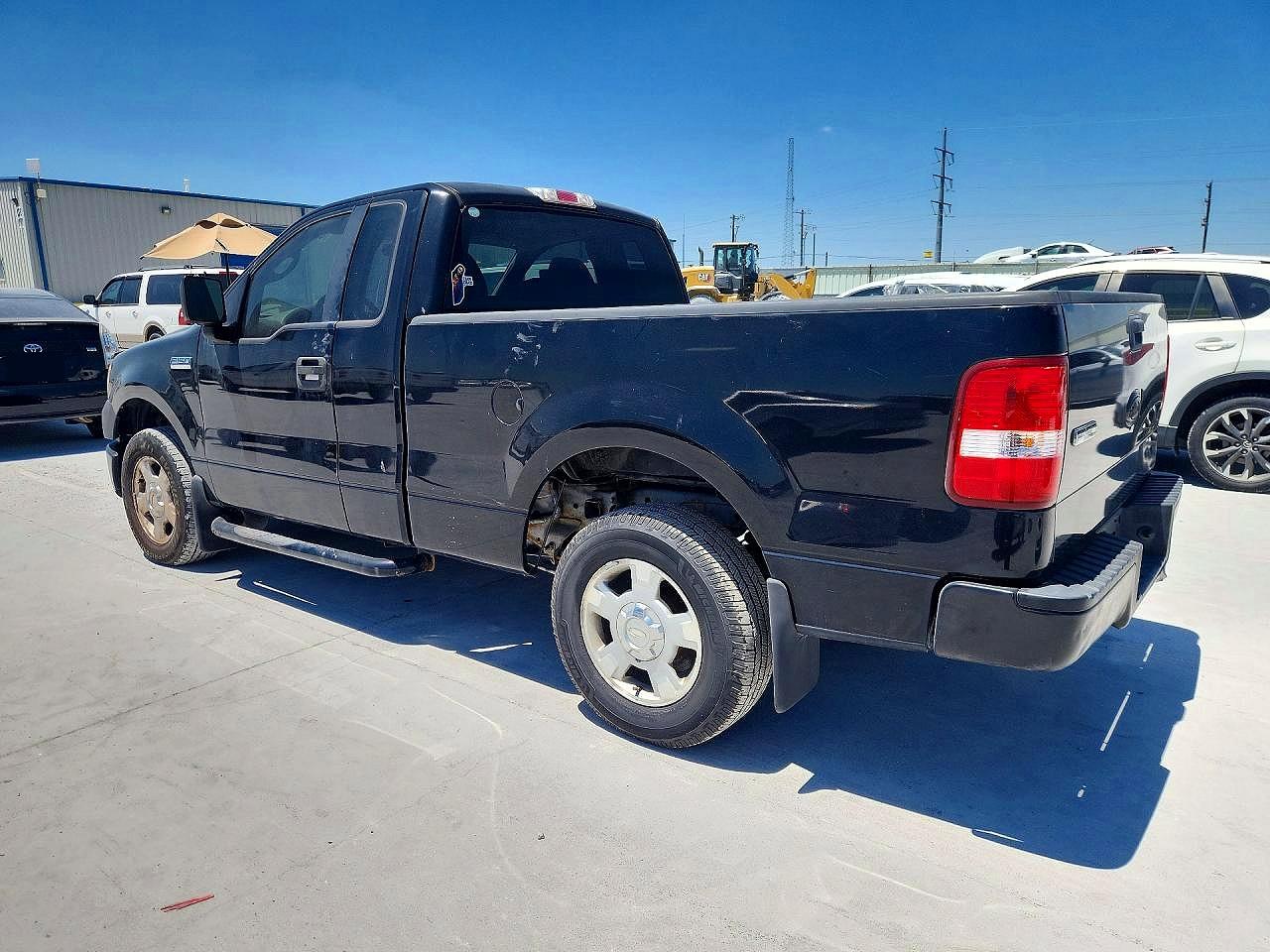 2008 Ford F150 Black vin: 1FTRF12298KE92070
