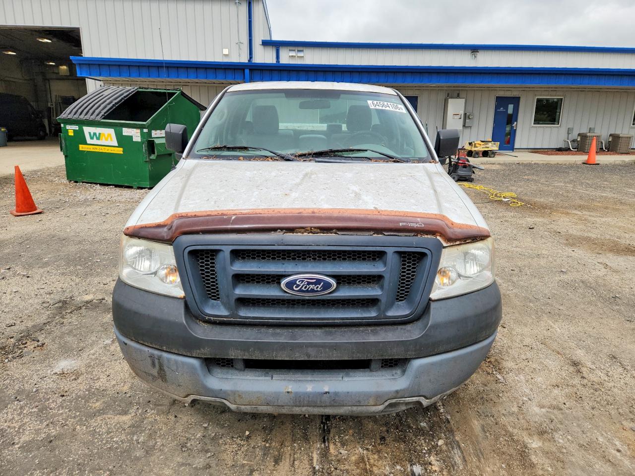 2005 Ford F150 White vin: 1FTRF122X5KC35964