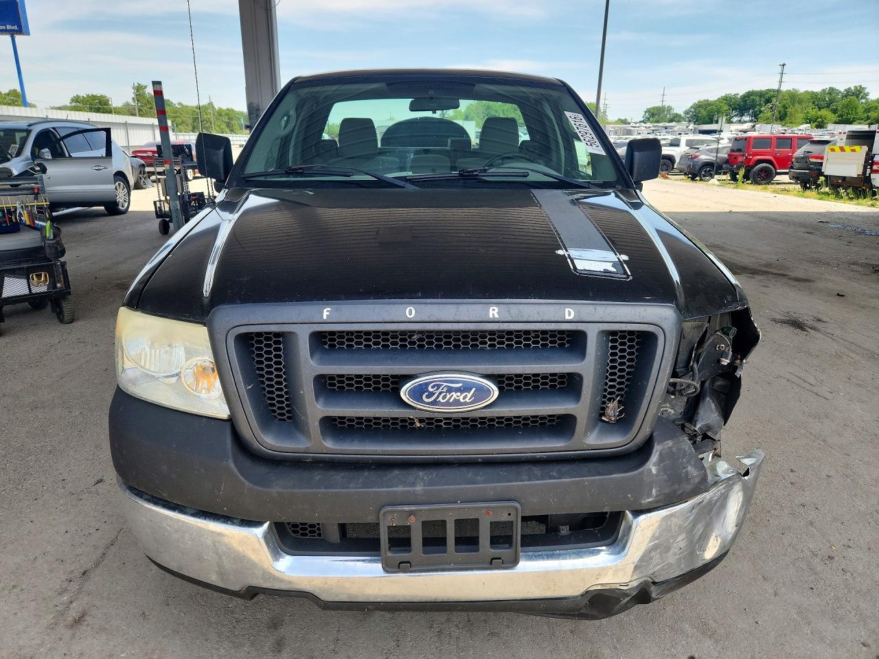 2005 Ford F150 Черный vin: 1FTRF122X5NB02555
