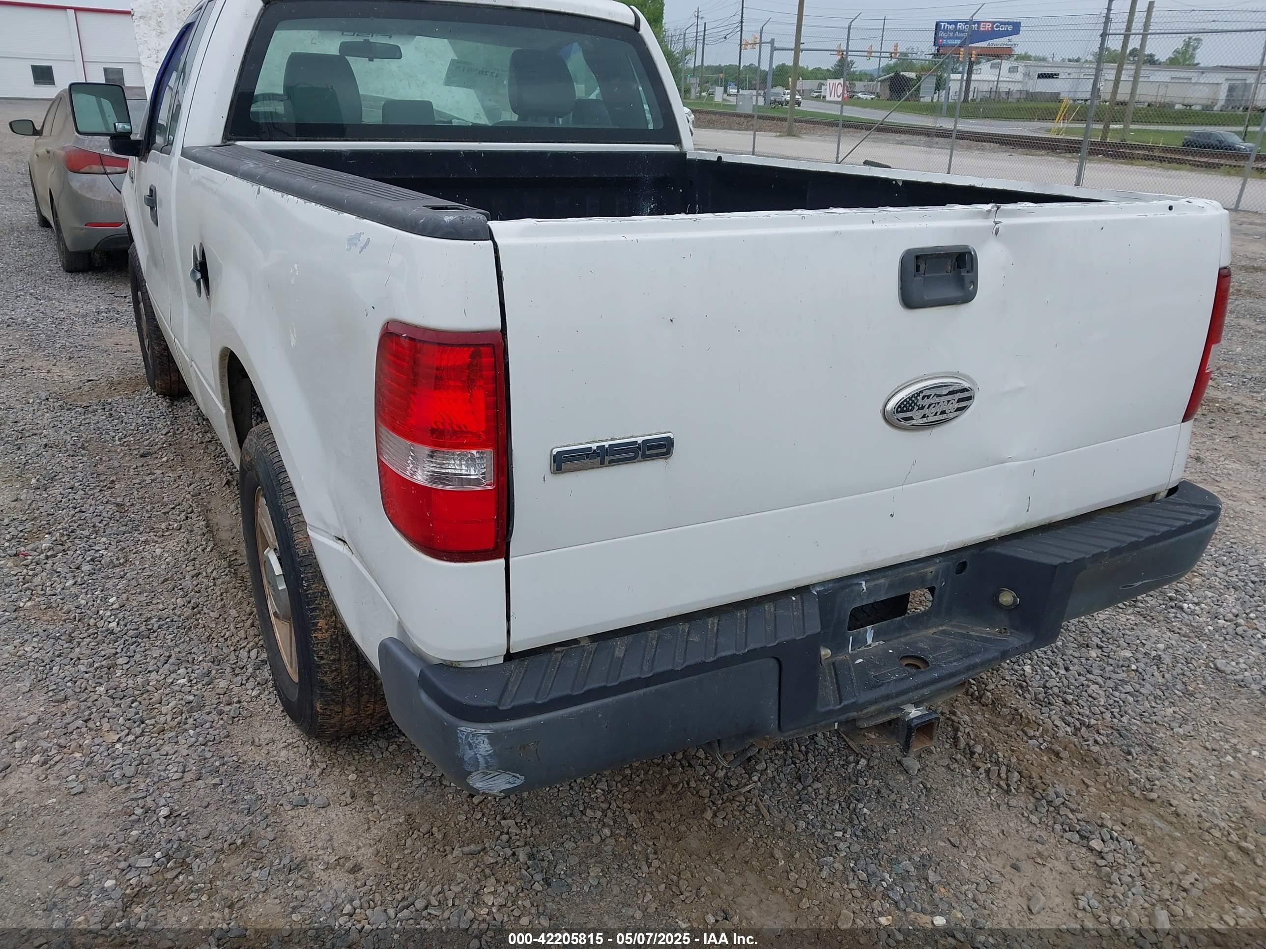 2006 Ford F-150 Stx/xl/xlt Белый vin: 1FTRF122X6NA50605