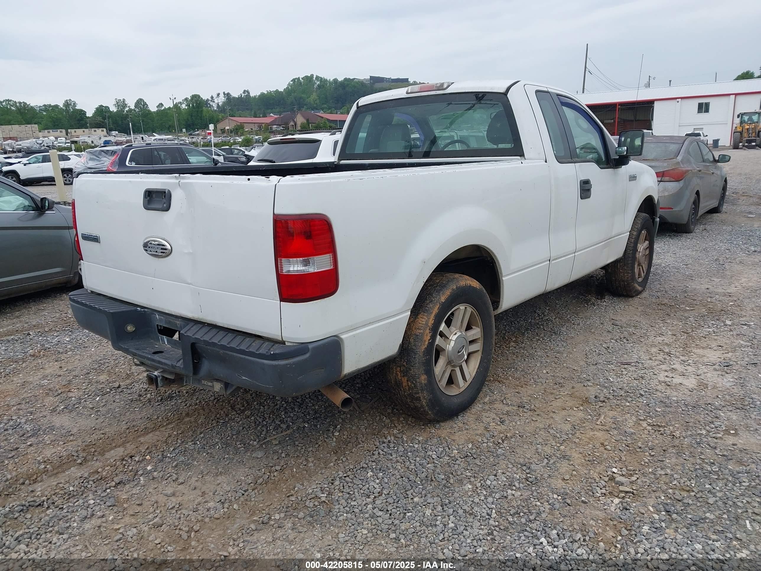 2006 Ford F-150 Stx/xl/xlt Белый vin: 1FTRF122X6NA50605