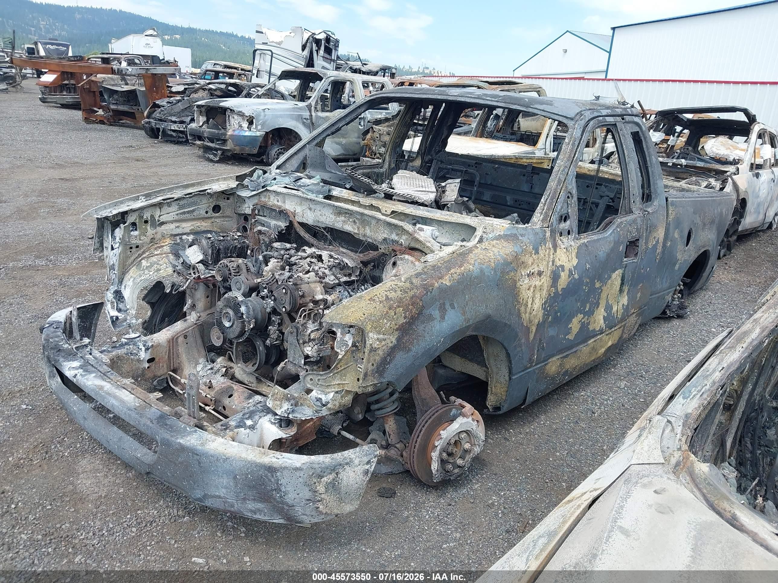 2006 Ford F-150 Stx/xl/xlt Серый vin: 1FTRF122X6NA97827