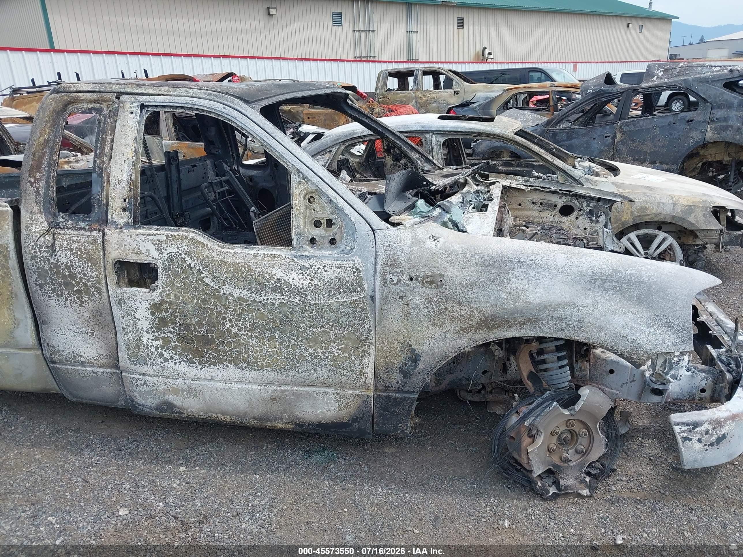 2006 Ford F-150 Stx/xl/xlt Серый vin: 1FTRF122X6NA97827