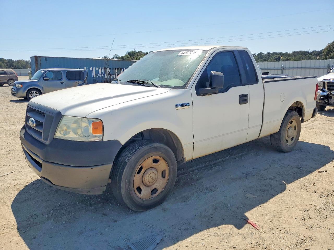 2007 Ford F150 Белый vin: 1FTRF122X7KB62954