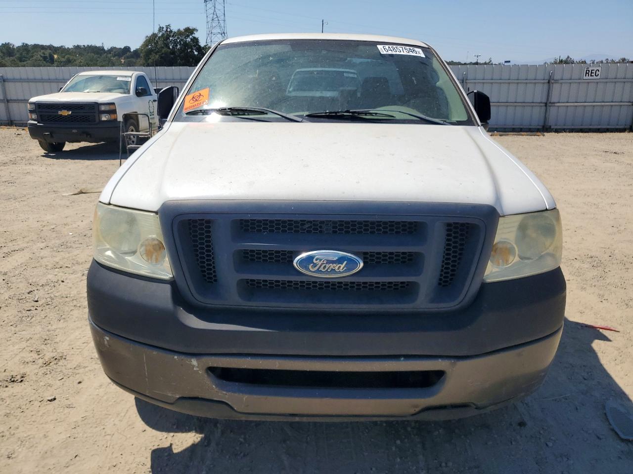 2007 Ford F150 Белый vin: 1FTRF122X7KB62954