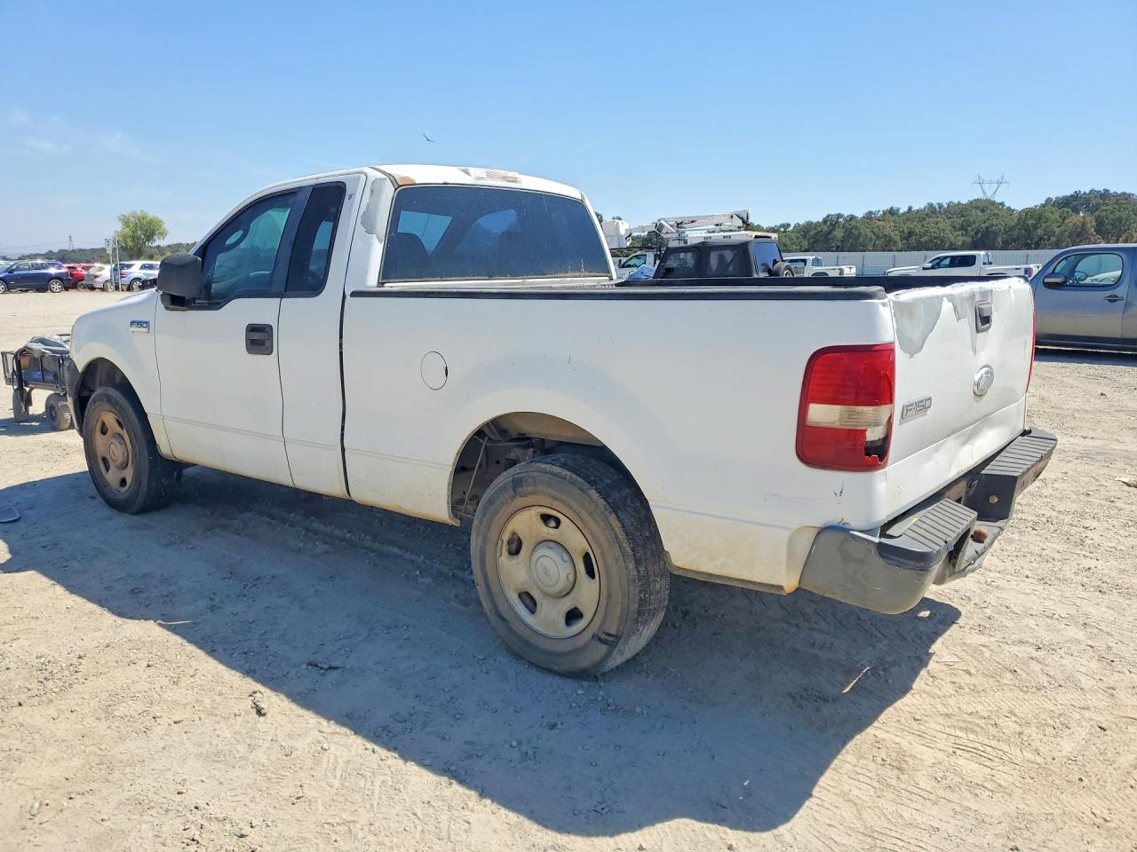 2007 Ford F150 Белый vin: 1FTRF122X7KB62954