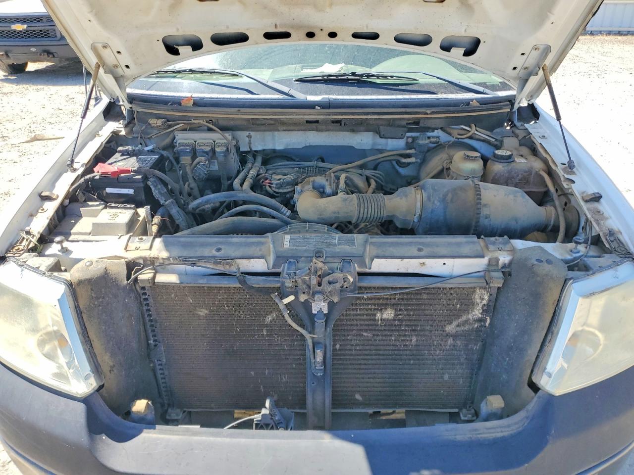 2007 Ford F150 Белый vin: 1FTRF122X7KB62954