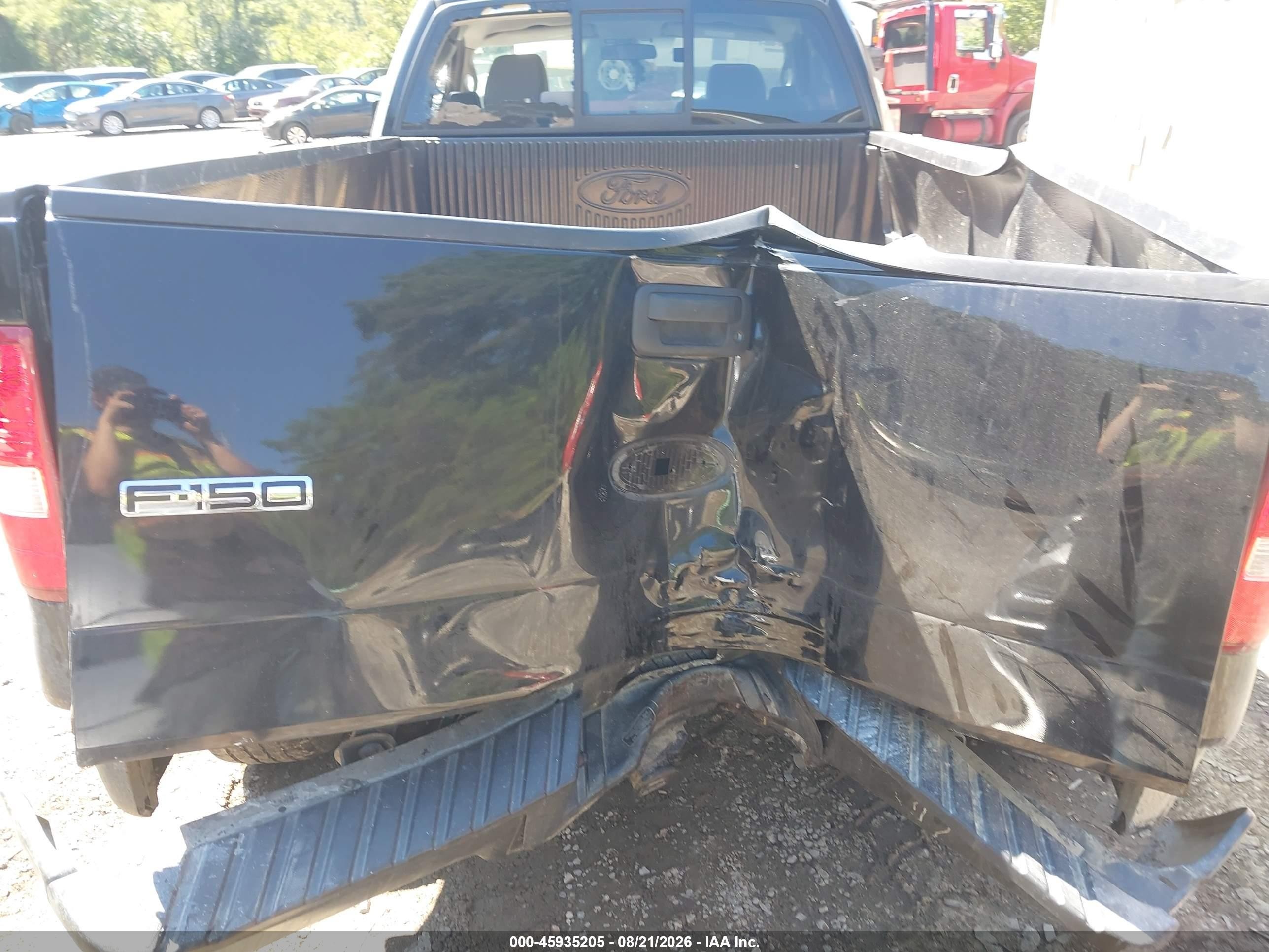 2007 Ford F-150 Stx/xl/xlt Black vin: 1FTRF122X7KD63219