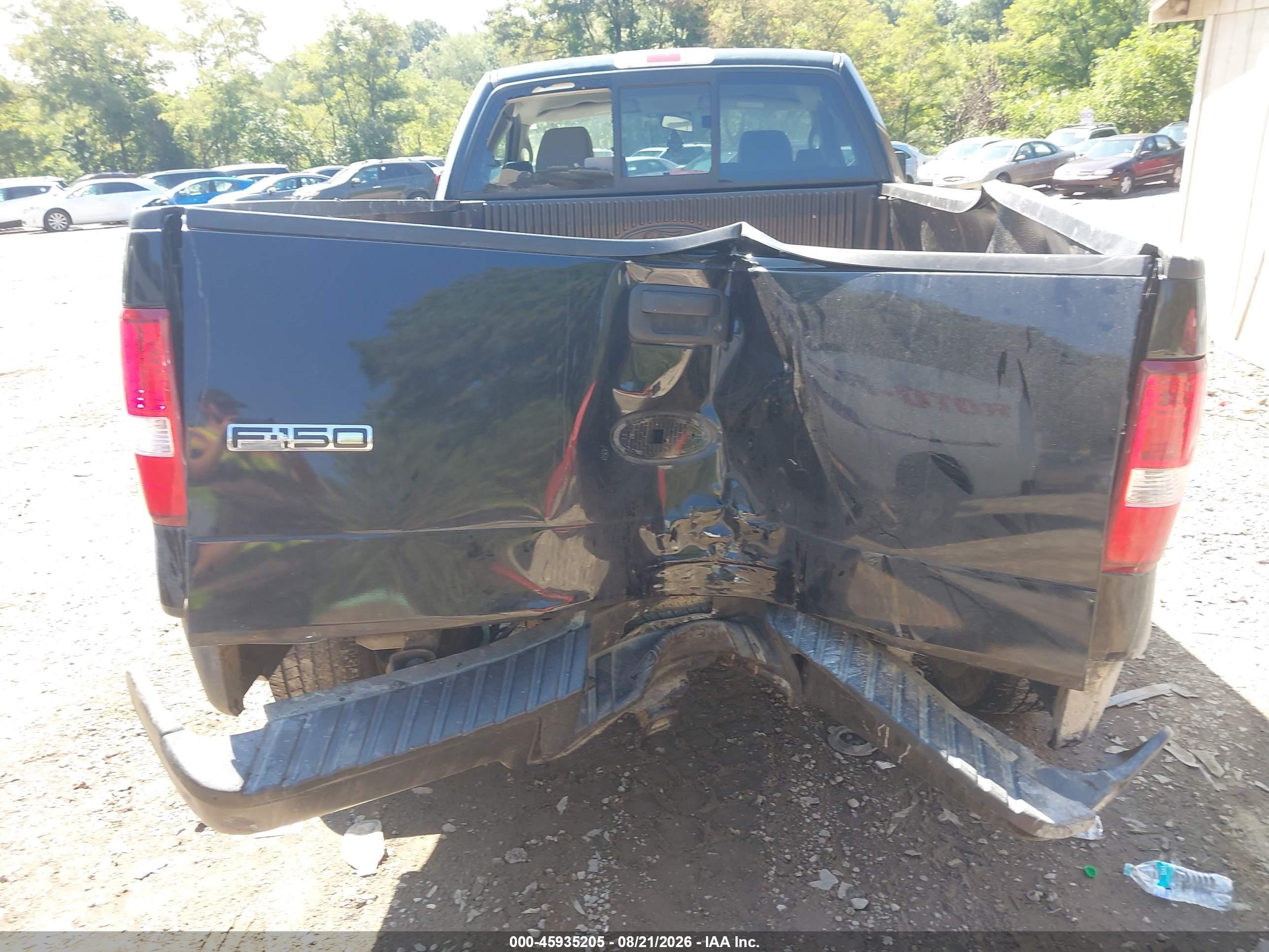 2007 Ford F-150 Stx/xl/xlt Black vin: 1FTRF122X7KD63219