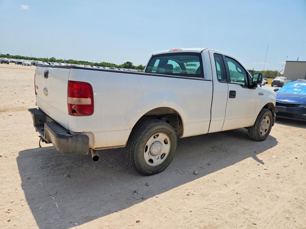 2008 Ford F150 White vin: 1FTRF122X8KC53580