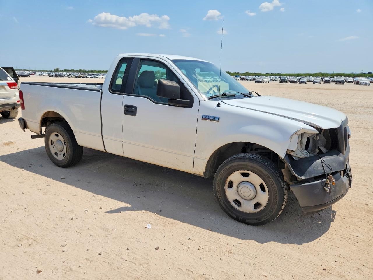 2008 Ford F150 White vin: 1FTRF122X8KC53580