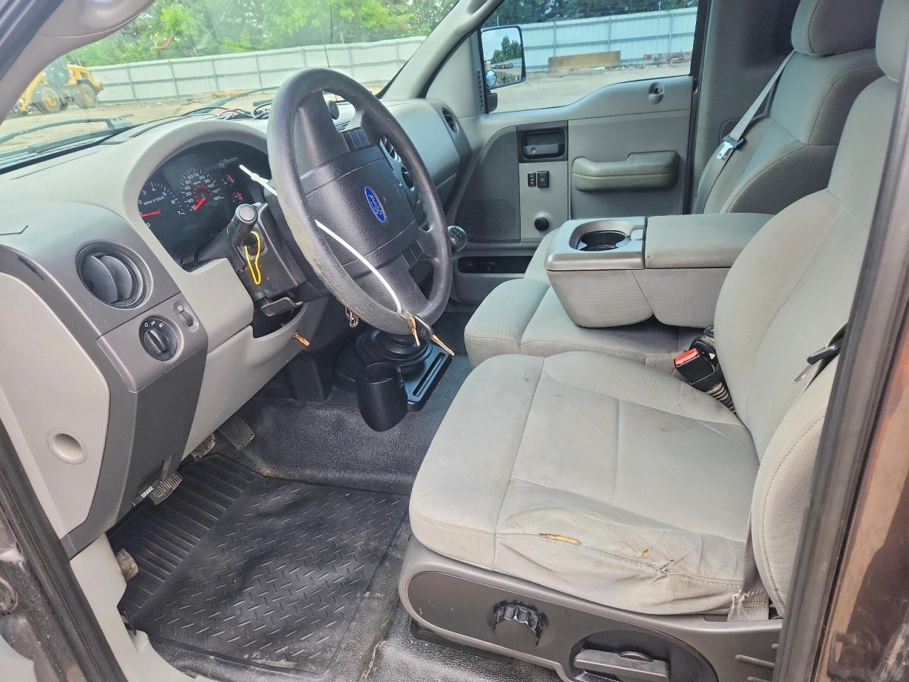 2008 Ford F150 Gray vin: 1FTRF122X8KD27810