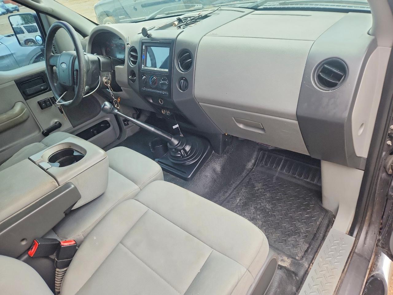 2008 Ford F150 Gray vin: 1FTRF122X8KD27810
