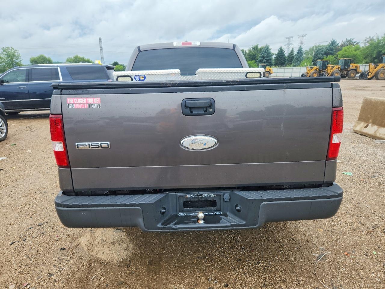 2008 Ford F150 Gray vin: 1FTRF122X8KD27810