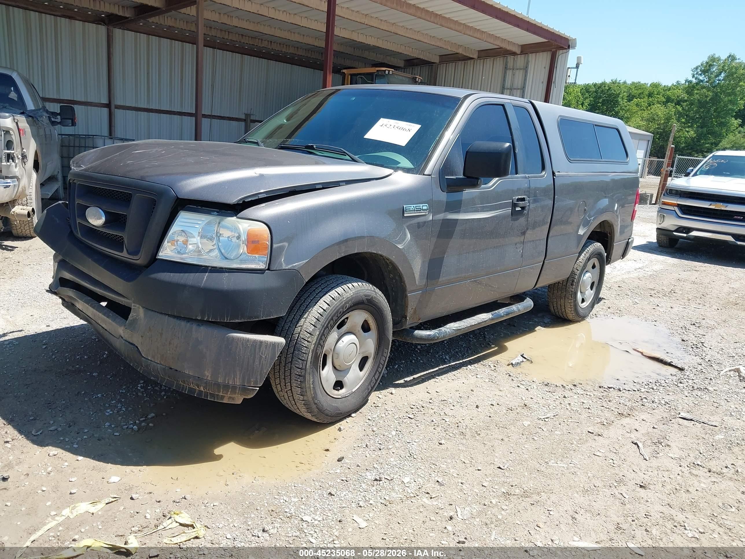 2008 Ford F-150 Stx/xl/xlt Gray vin: 1FTRF122X8KD71239