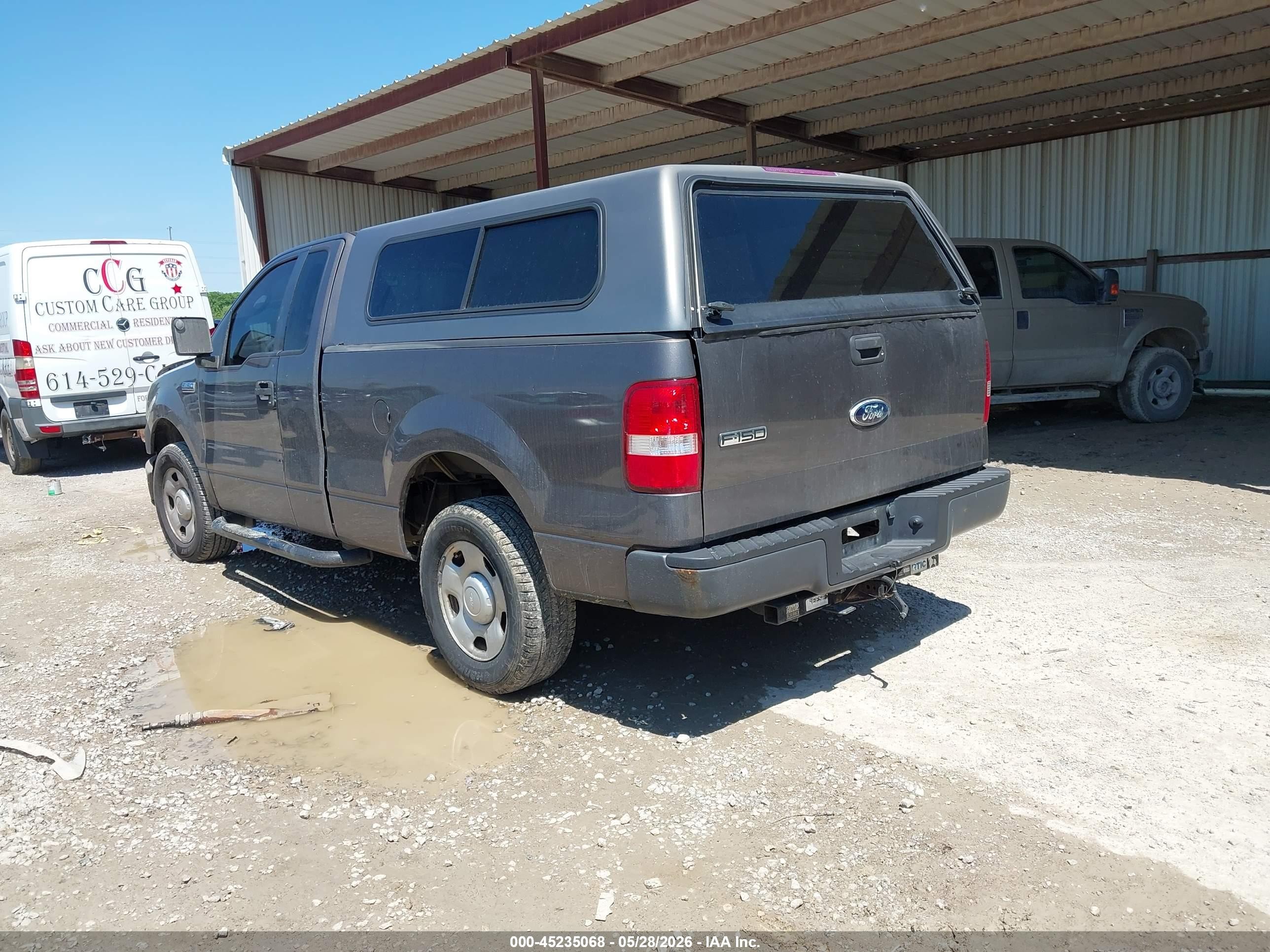 2008 Ford F-150 Stx/xl/xlt Gray vin: 1FTRF122X8KD71239