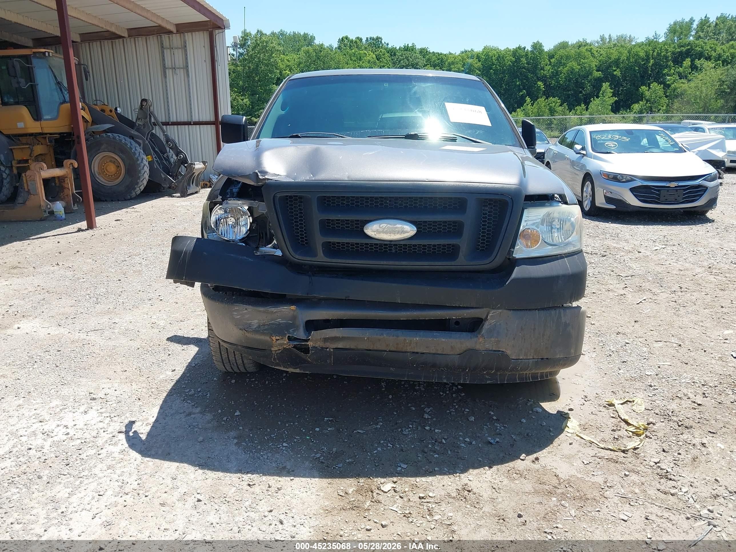 2008 Ford F-150 Stx/xl/xlt Gray vin: 1FTRF122X8KD71239
