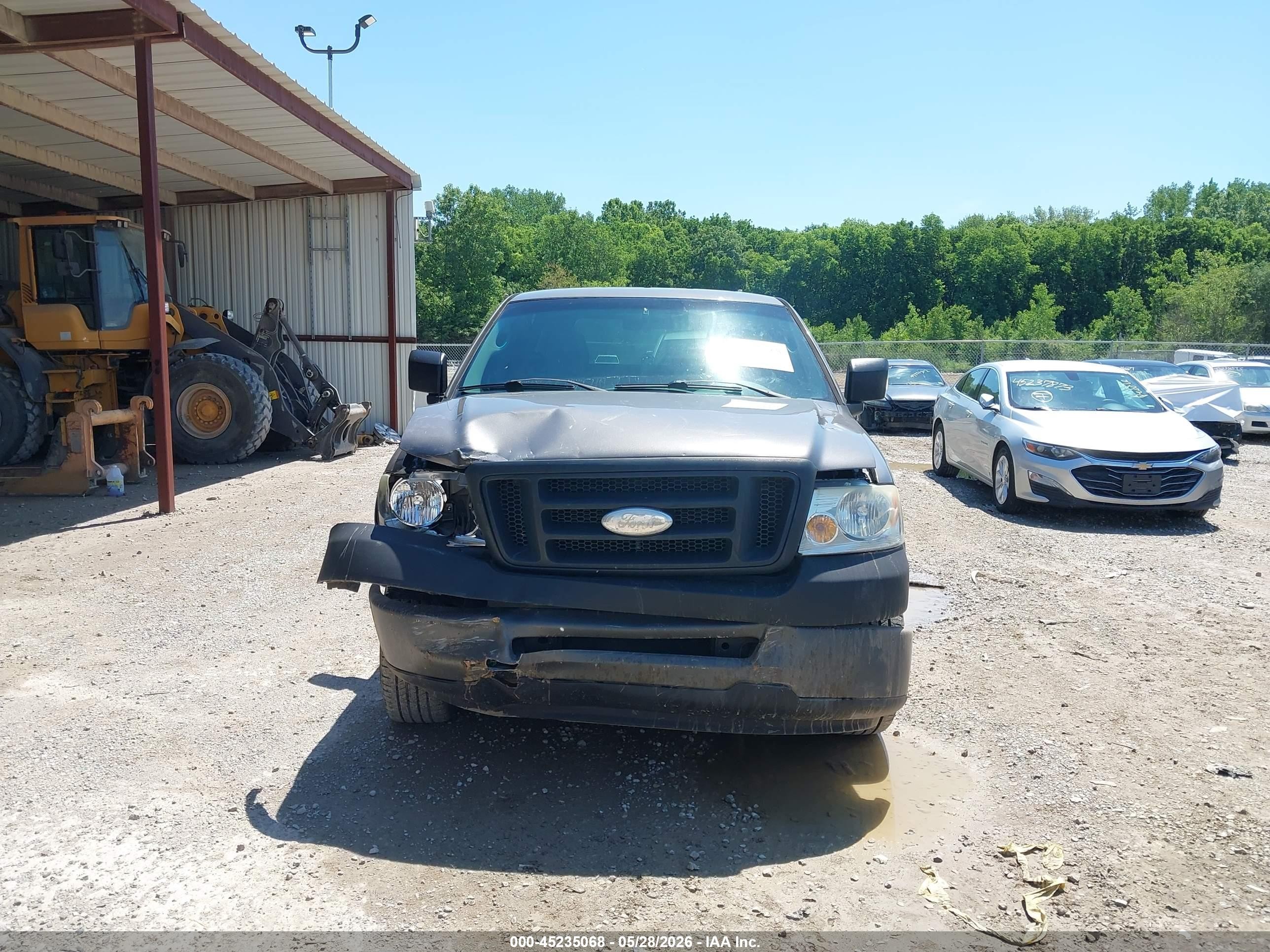 2008 Ford F-150 Stx/xl/xlt Gray vin: 1FTRF122X8KD71239