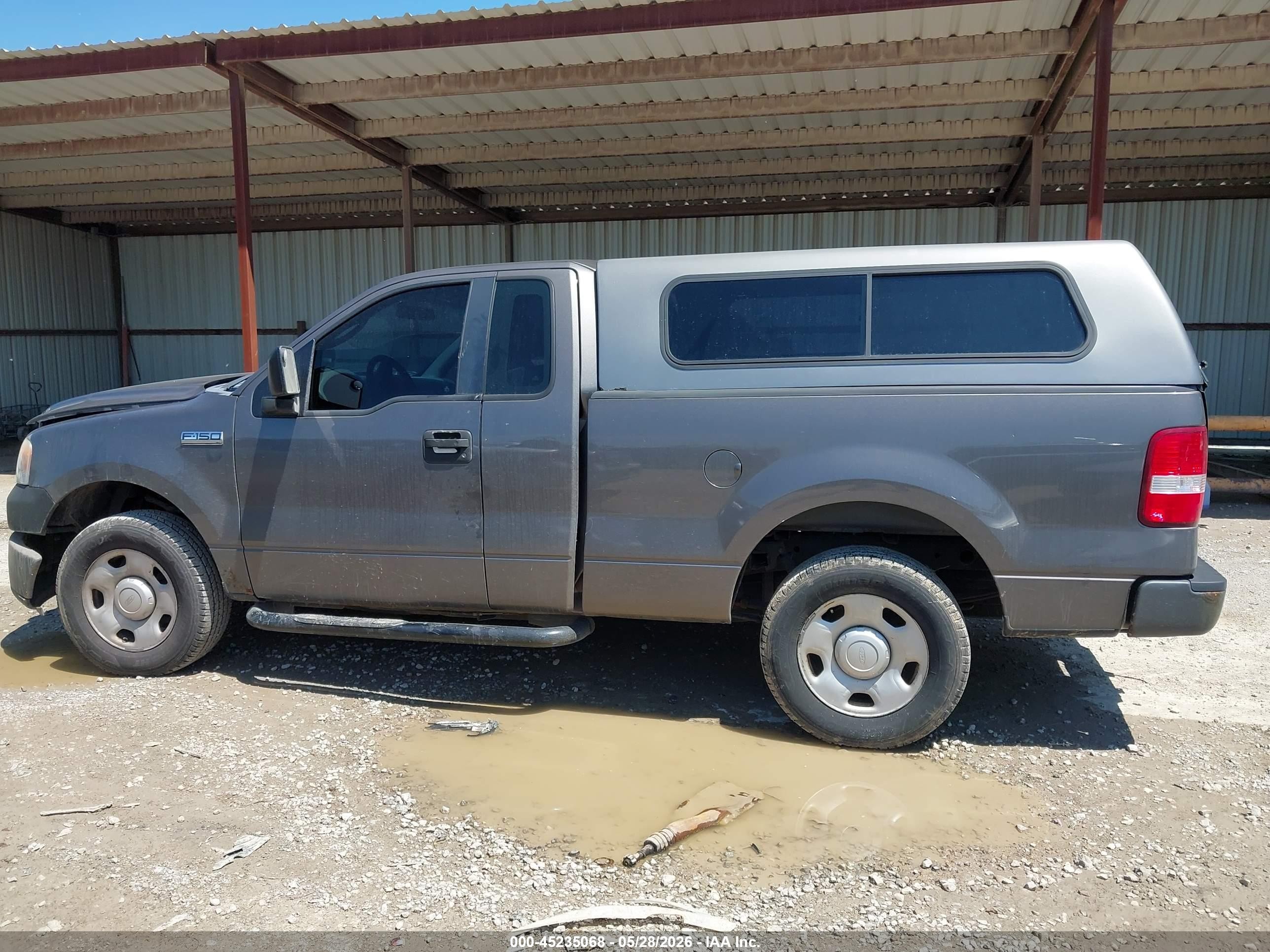 2008 Ford F-150 Stx/xl/xlt Gray vin: 1FTRF122X8KD71239