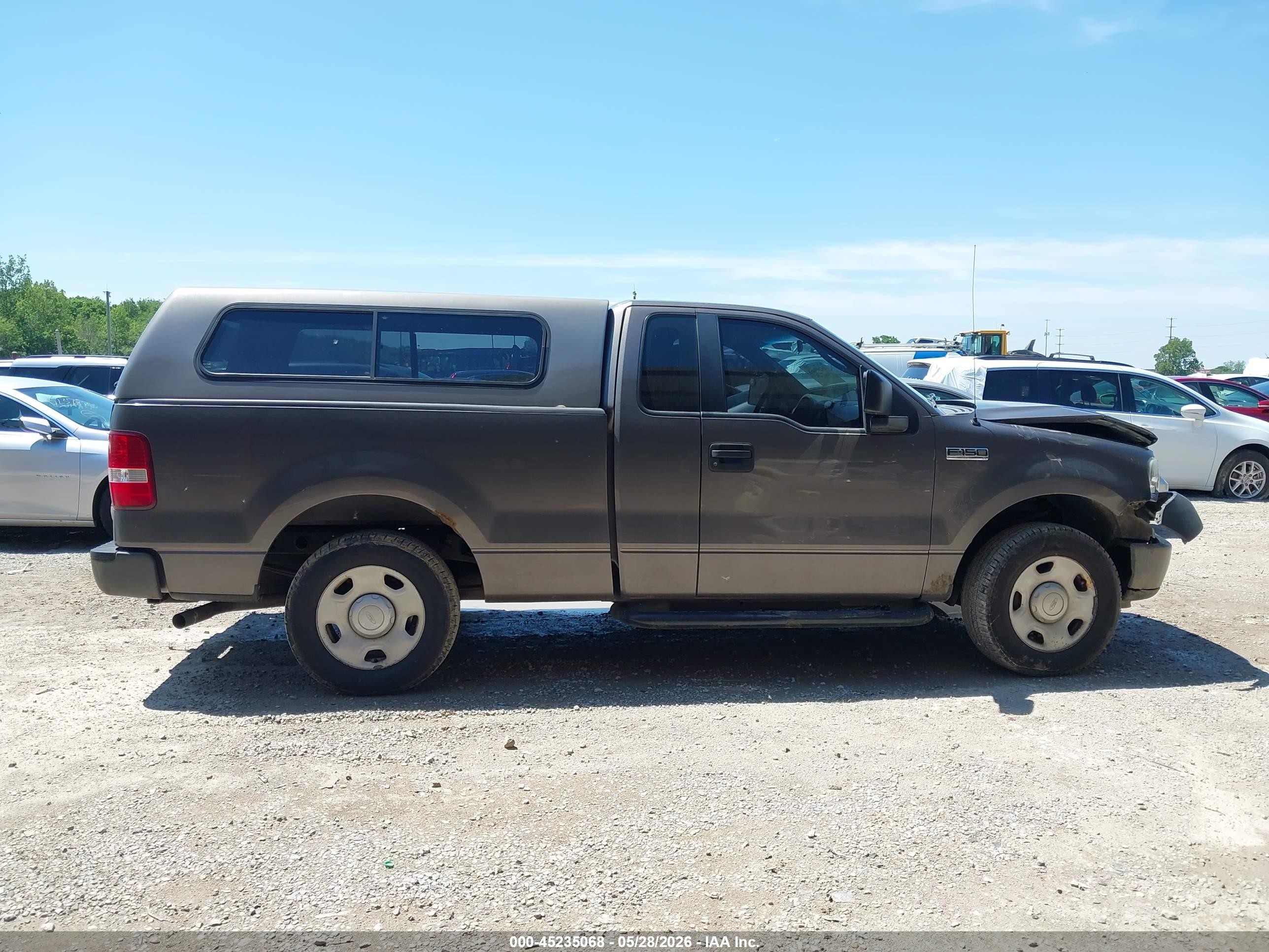 2008 Ford F-150 Stx/xl/xlt Gray vin: 1FTRF122X8KD71239