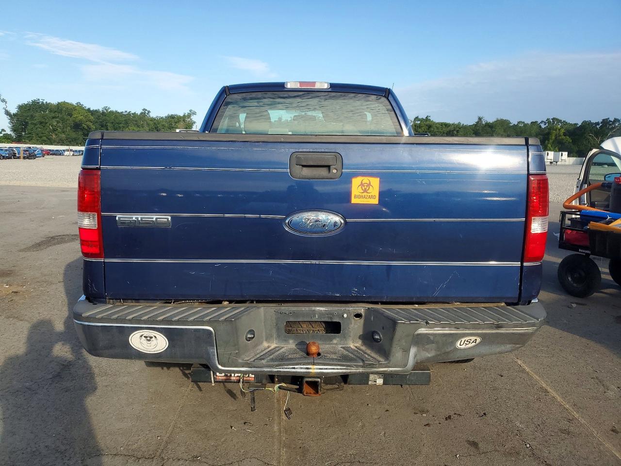 2008 Ford F150 Blue vin: 1FTRF122X8KF06140