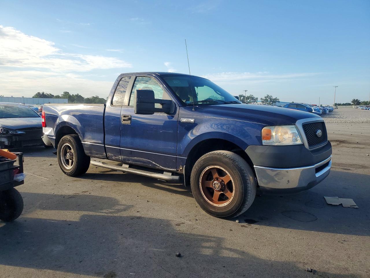 2008 Ford F150 Blue vin: 1FTRF122X8KF06140