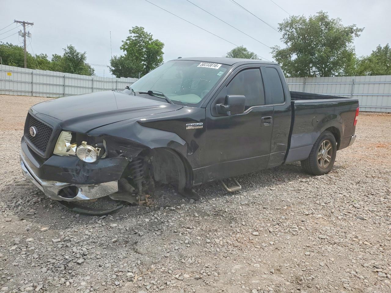 2006 Ford F150 Black vin: 1FTRF12546NA74098