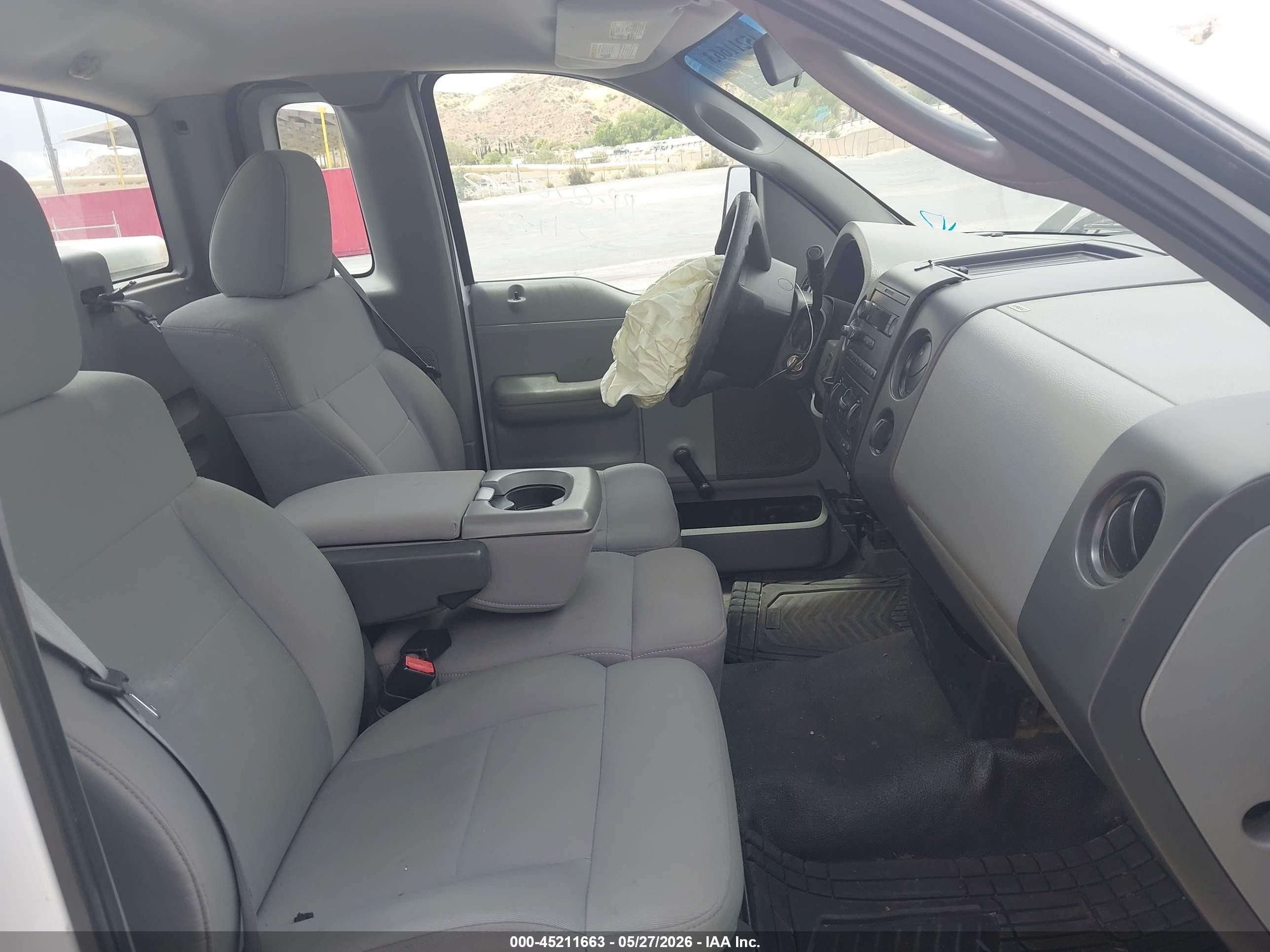 2008 Ford F-150 Fx2/stx/xl/xlt White vin: 1FTRF12548KD79752